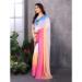 Picture of Bewitching Georgette Plum Saree