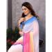 Picture of Bewitching Georgette Plum Saree