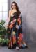 Picture of Fascinating Georgette Black Saree