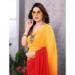 Picture of Graceful Georgette Orange Saree