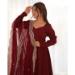 Picture of Wonderful Silk Maroon Readymade Salwar Kameez