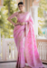 Picture of Nice Silk Rosy Brown Saree