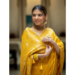 Picture of Delightful Silk Golden Rod Saree