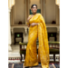 Picture of Delightful Silk Golden Rod Saree