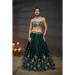 Picture of Marvelous Chiffon & Net Sea Green Lehenga Choli