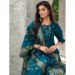 Picture of Silk & Organza Teal Readymade Salwar Kameez