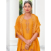 Picture of Silk & Organza Dark Golden Rod Readymade Salwar Kameez