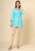 Picture of Enticing Rayon Sky Blue Kurtis & Tunic