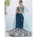 Picture of Magnificent Georgette Navy Blue Lehenga Choli