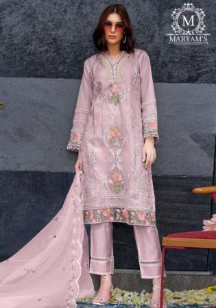 Picture of Gorgeous Organza Thistle Straight Cut Salwar Kameez