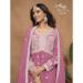 Picture of Georgette Pale Violet Red Straight Cut Salwar Kameez