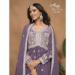 Picture of Georgette Dim Gray Straight Cut Salwar Kameez