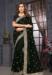 Picture of Exquisite Georgette Black Saree