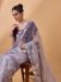 Picture of Bewitching Net & Silk Plum Saree