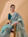 Picture of Appealing Net & Silk Cadet Blue Saree