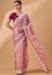 Picture of Superb Net & Silk Pale Violet Red Saree