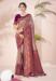 Picture of Marvelous Silk Rosy Brown Saree