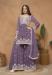 Picture of Georgette Dim Gray Straight Cut Salwar Kameez