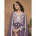 Picture of Georgette Dim Gray Straight Cut Salwar Kameez