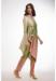 Picture of Lovely Satin Dark Khaki Kurtis & Tunic