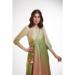 Picture of Lovely Satin Dark Khaki Kurtis & Tunic