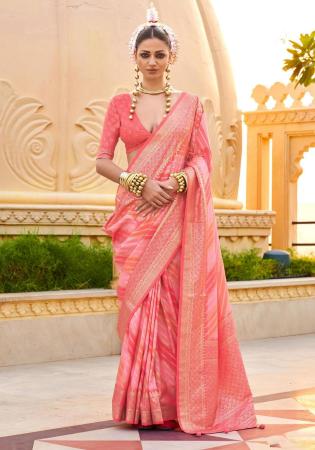 Picture of Superb Silk Tomato Saree