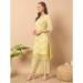 Picture of Classy Cotton Pale Golden Rod Kurtis & Tunic