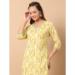 Picture of Classy Cotton Pale Golden Rod Kurtis & Tunic