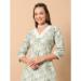 Picture of Cotton Medium Spring Green Readymade Salwar Kameez