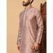 Picture of Well Formed Silk Plum Kurtas