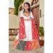 Picture of Splendid Chiffon White Kids Lehenga Choli