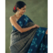 Picture of Statuesque Silk Midnight Blue Saree