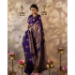 Picture of Stunning Silk Purple Saree