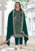 Picture of Wonderful Georgette Sea Green Readymade Salwar Kameez