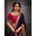 Picture of Elegant Satin Purple Saree