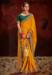 Picture of Comely Silk Dark Orange Saree