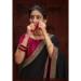 Picture of Lovely Silk Black Saree