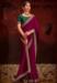 Picture of Graceful Silk Maroon Saree