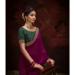 Picture of Graceful Silk Maroon Saree