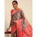 Picture of Grand Cotton Rosy Brown Saree