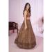 Picture of Exquisite Georgette & Net Rosy Brown Lehenga Choli