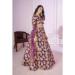 Picture of Resplendent Georgette & Net Purple Lehenga Choli