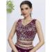 Picture of Splendid Georgette Brown Lehenga Choli