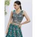 Picture of Sublime Georgette Sea Green Lehenga Choli