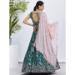 Picture of Sublime Georgette Sea Green Lehenga Choli