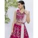 Picture of Ideal Georgette Dark Red Lehenga Choli