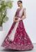 Picture of Ideal Georgette Dark Red Lehenga Choli