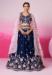 Picture of Ideal Georgette Midnight Blue Lehenga Choli