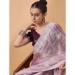 Picture of Delightful Chiffon & Net & Organza Rosy Brown Saree