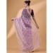 Picture of Resplendent Chiffon & Net & Organza Plum Saree